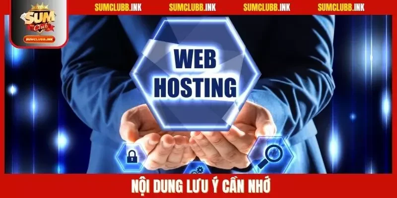 Nội dung lưu ý cần nhớ